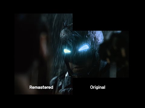 Batman v Superman Fight - Original vs Remastered (2021) COMPARISON (Part 1)