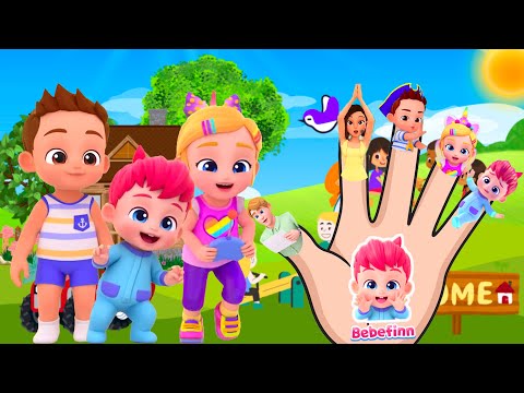 Cocomelon Bebefinn Finger Family Where are you | Baby Finger Nursery Rhymes & Kids Songs