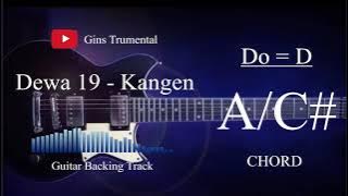 Guitar Backing Track | Dewa 19 - Kangen