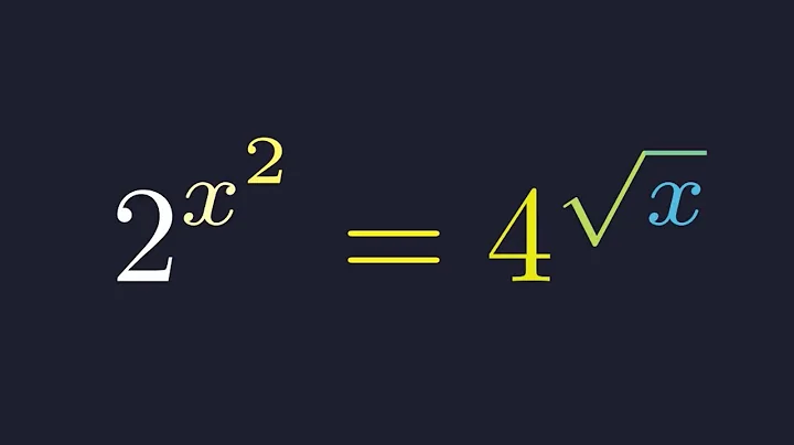 The Elegant Trick That Solves This Scary Exponential Equation