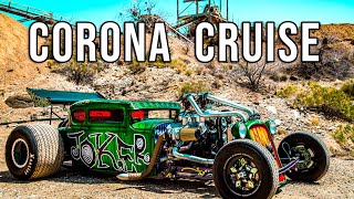 We Drove Custom RAT RODS & HOT RODS Down An EMPTY LAS VEGAS STRIP | RAT ROD TAKE OVER