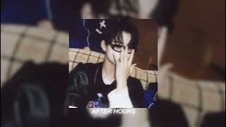 the weeknd - after hours (sped up)