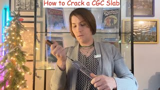 How to Safely Crack Open a CGC Comic Book Slab