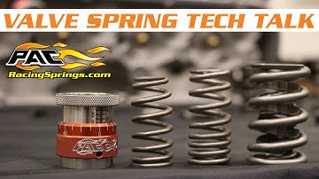 Valve Spring Tech Specs and What you Need to know - PAC Racing Springs