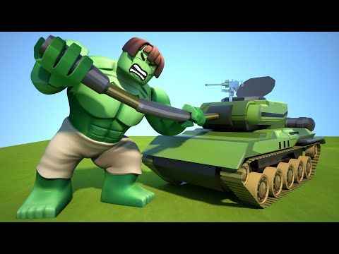 HULK IN BROOKHAVEN - ROBLOX Brookhaven 🏡RP - Roblox Animation