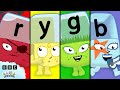 A Rainbow of Alphablocks! 🌈 | Learn to Read with Colours | Alphablocks