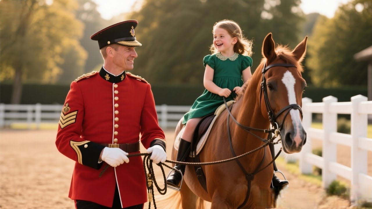 Princess Charlotte’s Pony Refused to Walk for Anyone but the Royal Guard — The Bond They Share.