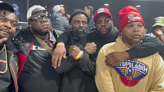 #TheCageResurrection - @DannyTheBarGod, @TheRealTayRoc, Killa B, & Black Ice speak on event