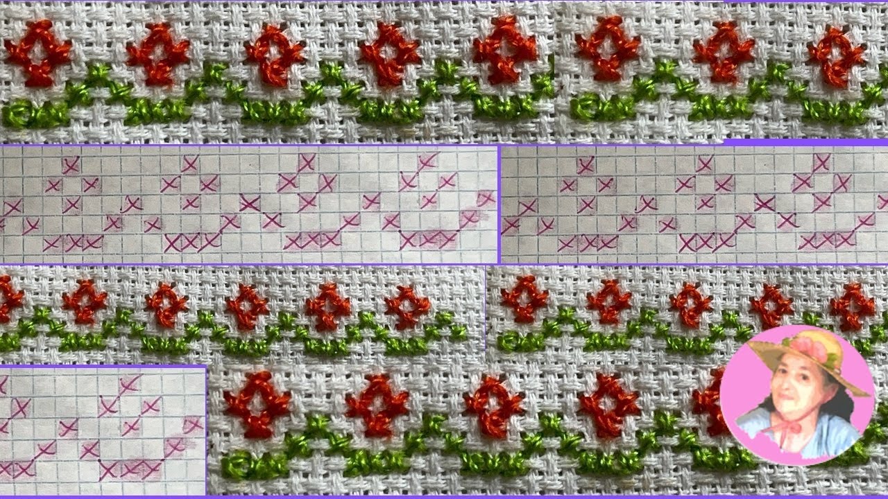 Kit De Punto De Cruz Para Principiantes NAHUIGOOD – Tela Preimpresa 11CT 40x50cm, Hilos, Aguja E Instrucciones, Diseño Con Animales