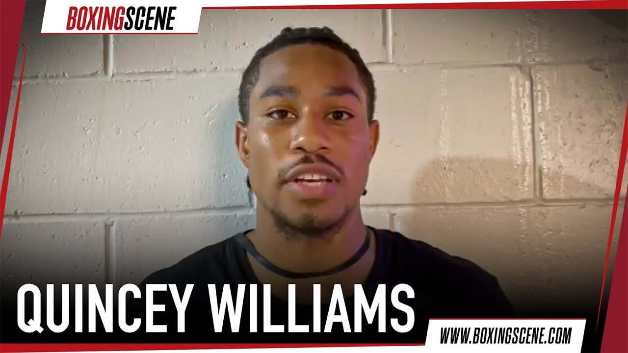 Представляем перспективного полусредневеса Куинси Уильямса