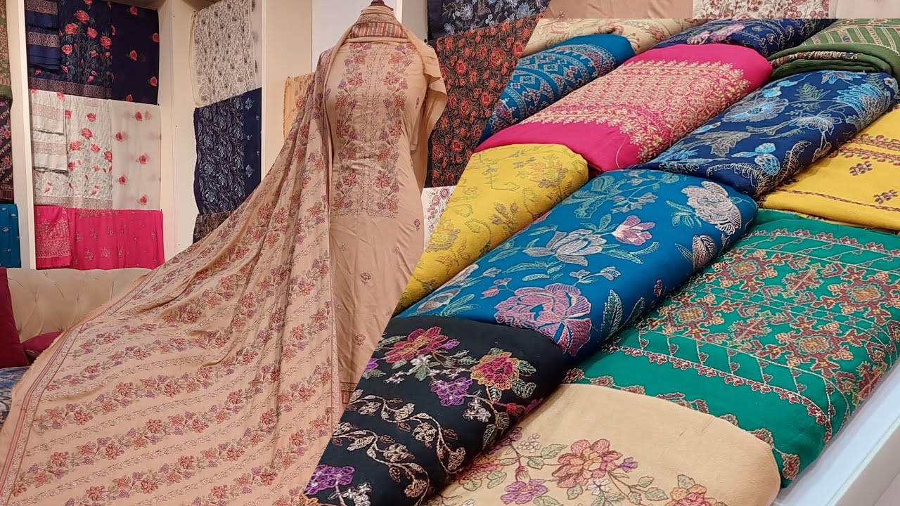 Zarukee Collection 2022||Latest Design ||Embroidered Karandi|| Shawl Suits & 3 PC Winters Karandi