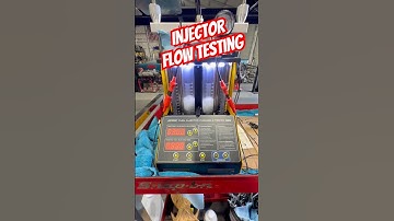 Injector cleaning and flow testing! #mechanic #diy #carguy #lsswap #automobile #injector #cleaning