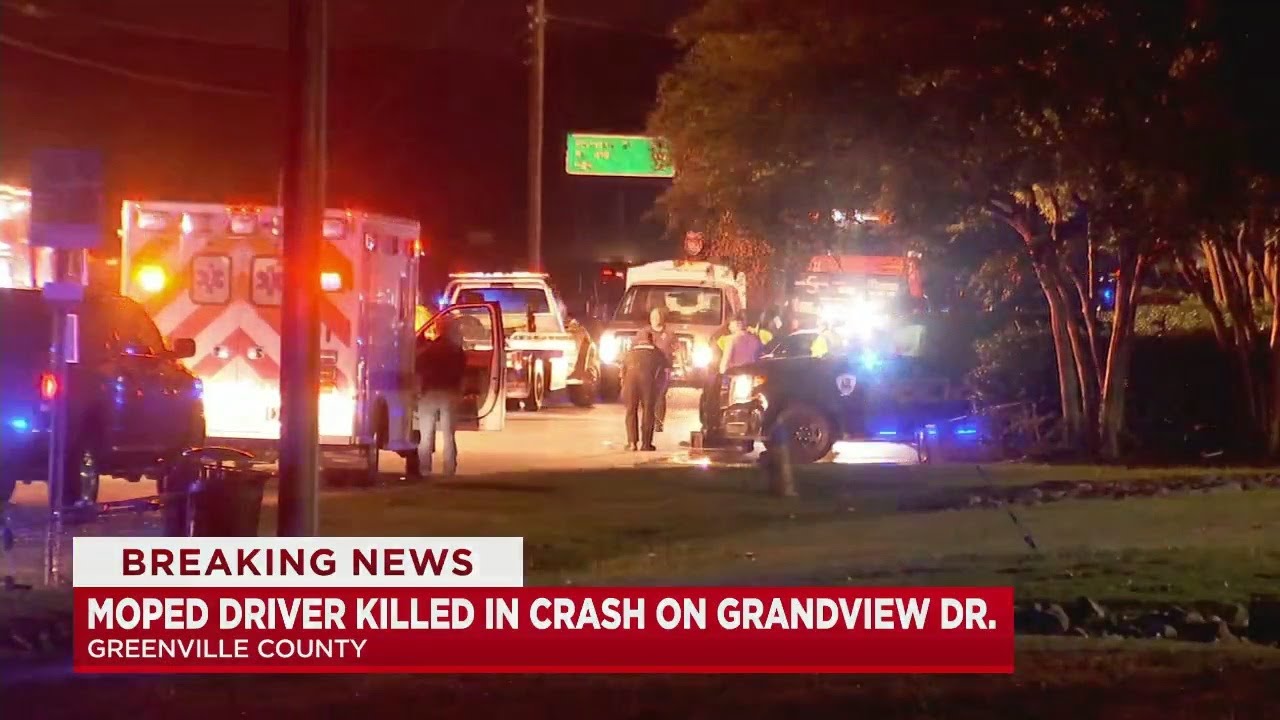 Moped driver killed in crash on Grandview Dr. - YouTube