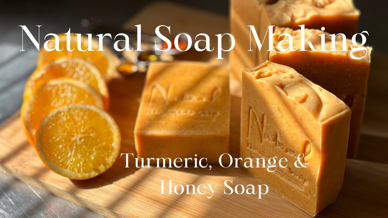 Turmeric Orange Handcrafted Soap