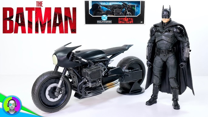 Batman The Dark Night Toy Vehicle Batcycle Motorcycle Bat Bike