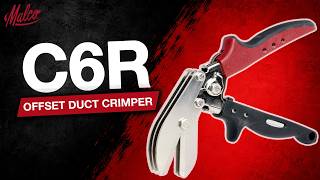 Malco C6R Crimper | Round Duct & Stove Pipe Crimping Tool @malcogrp