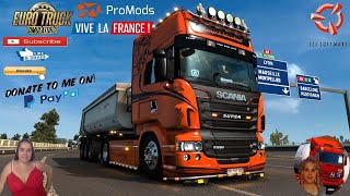 Euro Truck Simulator 2 (1.38) Scania Custom Interior for Scania R580 by RJL [1.38]   DLC's & Mods