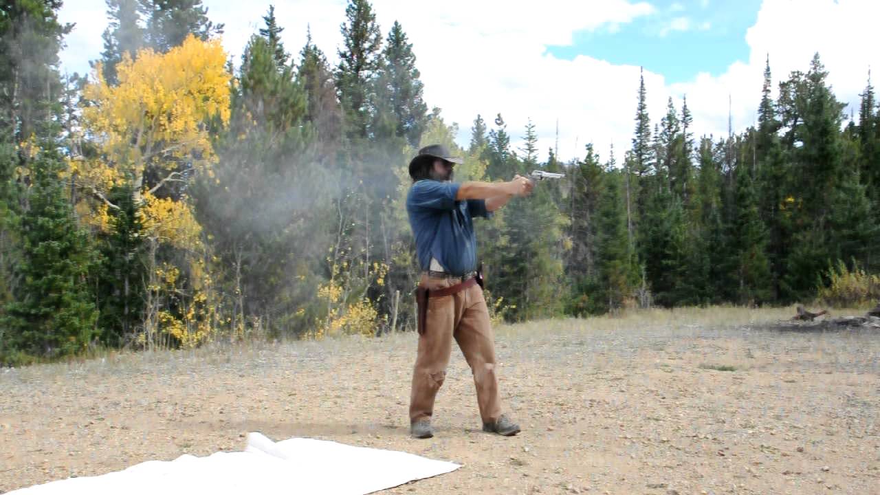 Ruger Vaquero in .45 Colt...Goex Black Powder