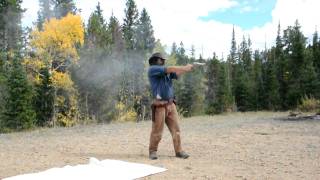 Ruger Vaquero in .45 Colt...Goex Black Powder