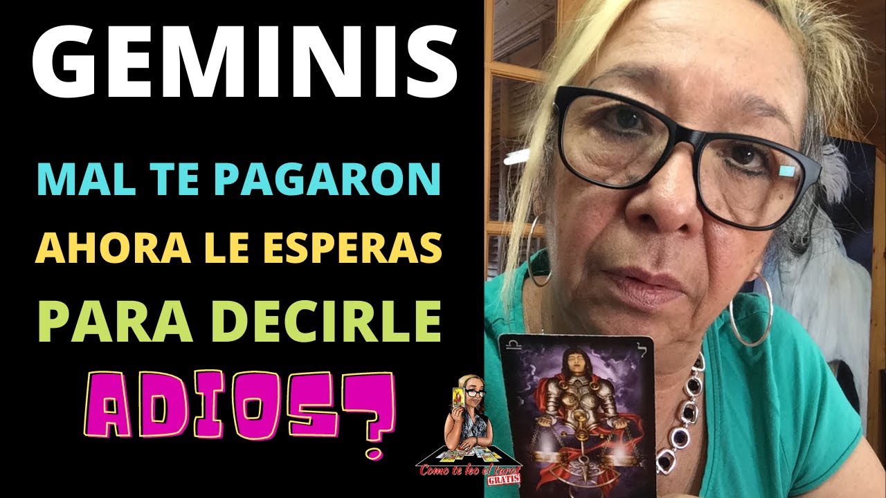 GEMINIS♊️ESA PERSONA DEL PASADO QUIERE REGRESAR || TU NO LE DAS ...