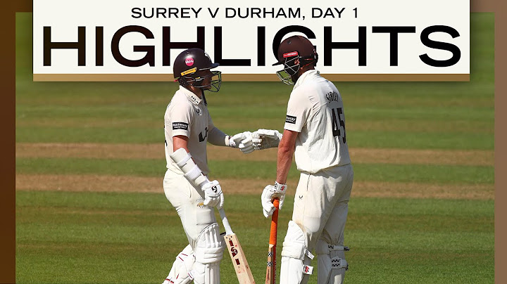 HIGHLIGHTS: Sam Curran & Dom Sibley hit sun-soaked centuries | Rothesay County Championship
