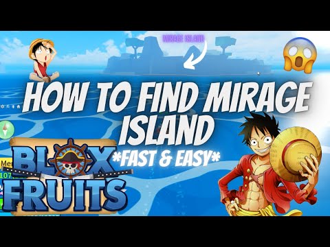 How To Easily Find MIRAGE AND FULLMOON For Race V4 (Blox Fruits) 