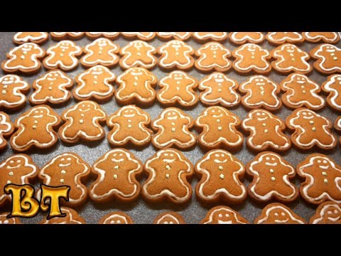 Рождественские имбирные пряники. Имбирное печенье. Пряничный человечек