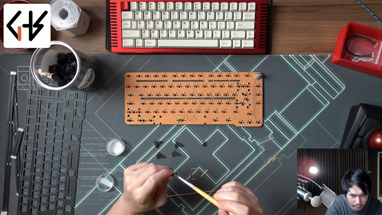 Keeb Build : Hailey75 w/ Retooled Black & Prophet/J-02/Matrix Noah Unboxing