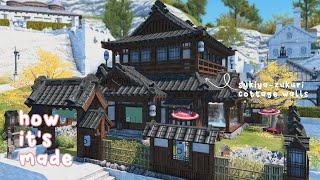 Sukiya-zukuri Exterior Walls | How it's Made | FFXIV Housing Guide