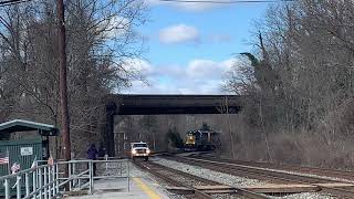 CSX D780-07 meets Track Inspection Vehicle