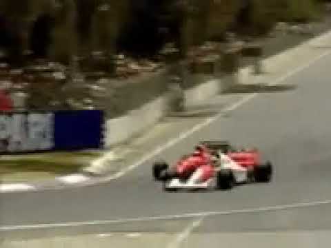 F1 1992 Australia GP Ayrton Senna VS Jean Alesi Scene