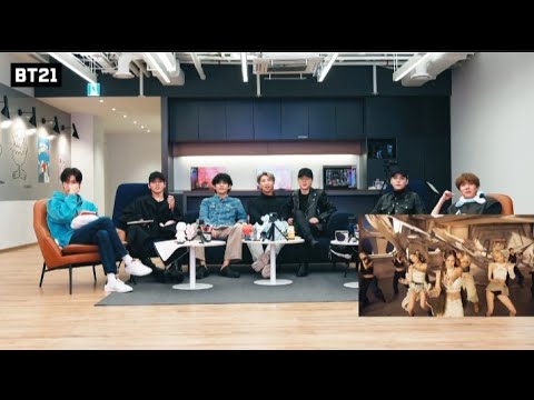 Bts Reacting To Blackpink - Pink Venom Mv