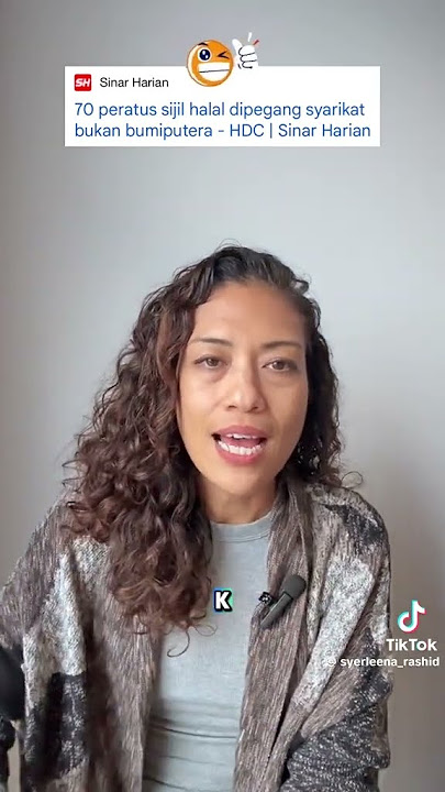 Sijil Halal bukan sahaja jamin makanan yang halal tapi juga titik berat aspek kebersihan.