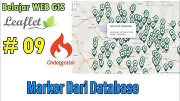 09 Web GIS Leaflet Dasar - Marker Dari Database