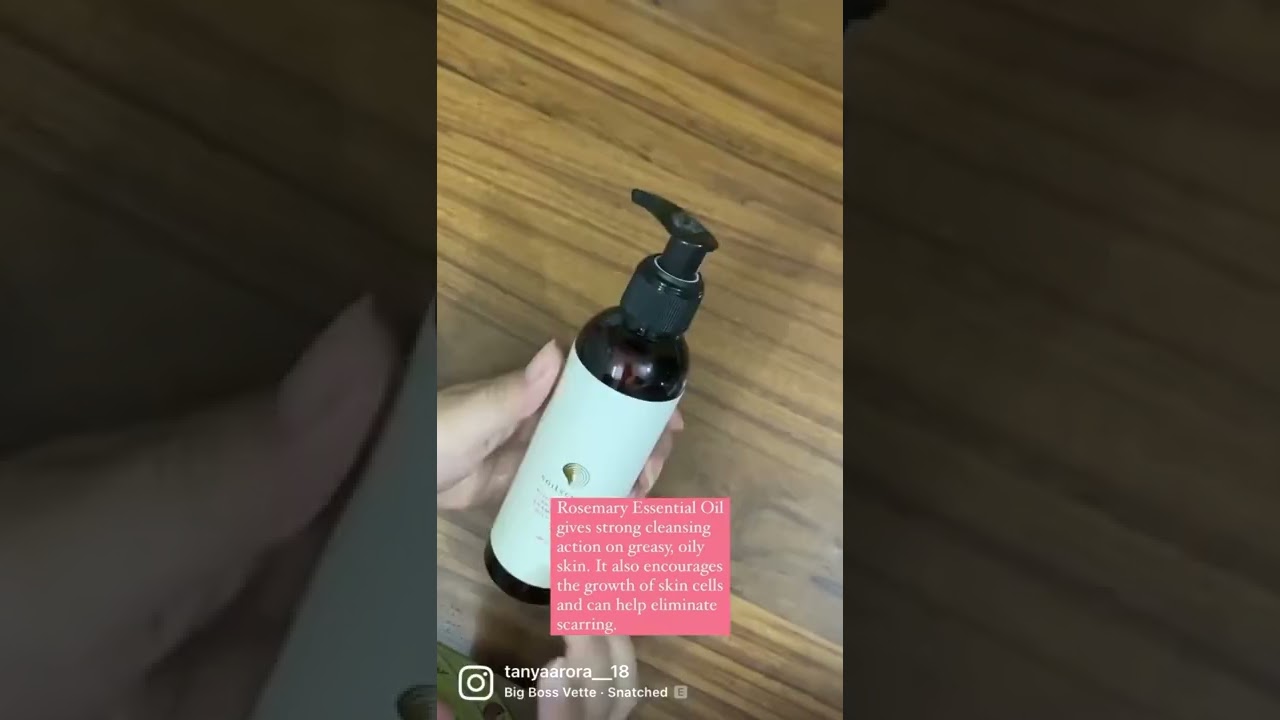 Rosemary Citrus & Nettle Shampoo for oily scalp! 