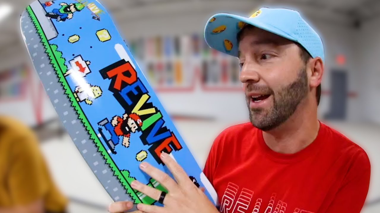 Andy Schrock Skateboard Setup.