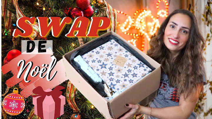 SWAP DE NOEL 2020 avec @Lulumaquille 🎁 I Noël avant l'heure 😍🎄