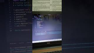 python turtle #coder #coding #design #computerlanguage #programminglanguage #pythonturtle