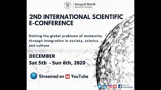 IWRI 2nd  International Scientific E-conference  (Session 2)