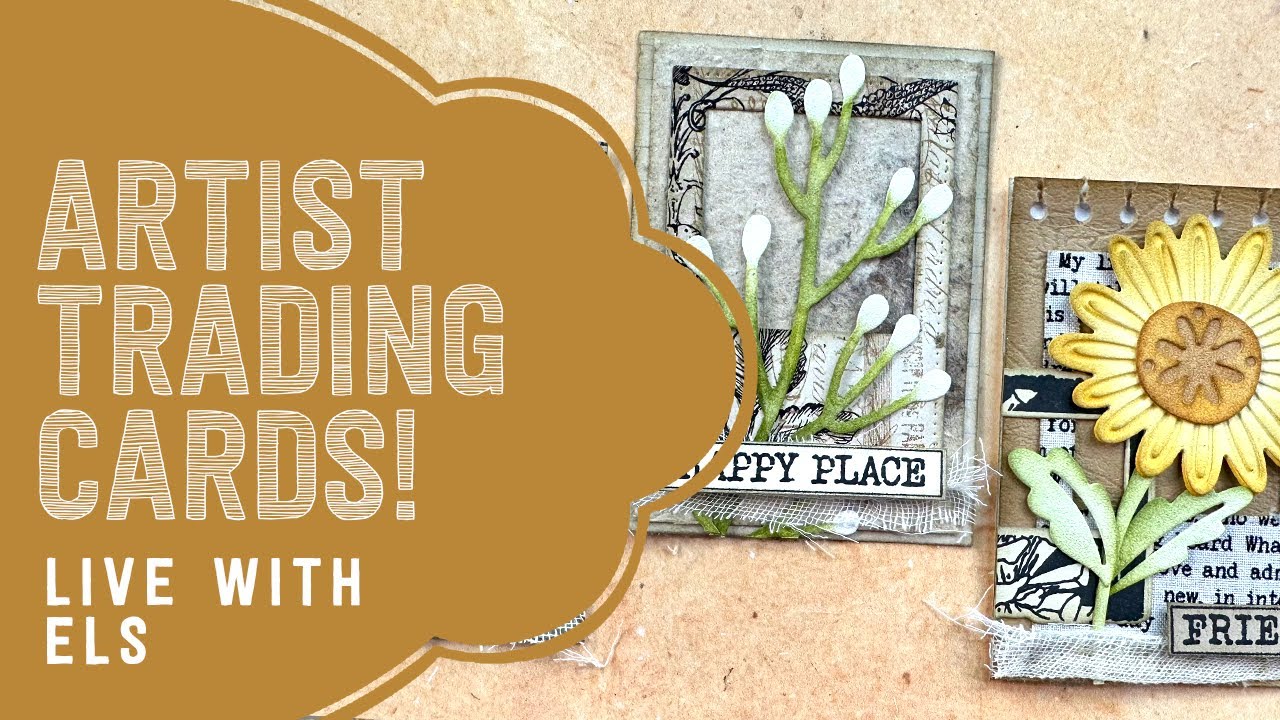 Making Artist Trading Cards! | LIVE with Els