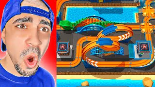 صنعت اخطر مضمار سيارات في لعبة هوت ويلز  - Hot Wheels Unlimited