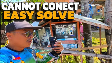 HINDI MAKA CONNECT SA PISO WIFI | CONNECTING LANG PALAGE YAMUAS TV