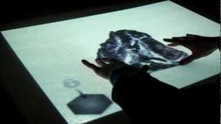 Celebrity eTable: A haptic elastic table for 3D multi-touch interations Profile