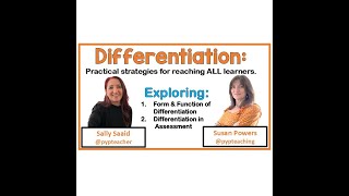 DIFFERENTIATION IN THE IB PYP: Practical Strategies for Reaching ALL Learners