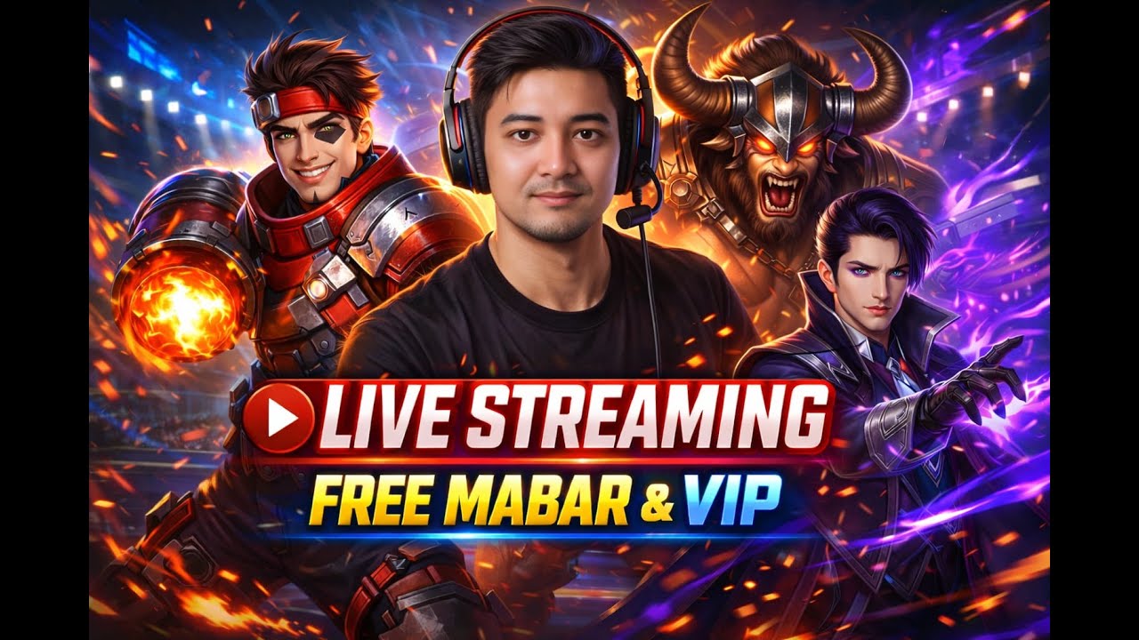 LIVE || PUSH RANK BARENG || OPEN MABAR • Mobile Legends #mobilelegends #livestreaming #mabargratis