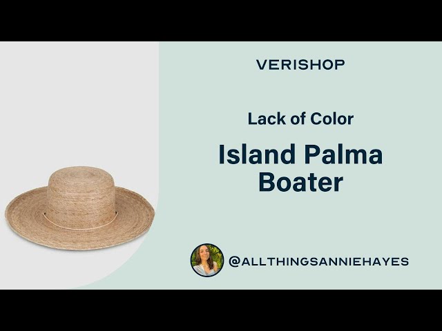 Lack of Color Island Palma Boater Review - YouTube display picture 3