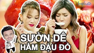 Bếp Của Soái Ca | Tập 35 | Sườn Dê Hầm Đậu Đỏ | Game Show Giải Trí Nấu Ăn 2017