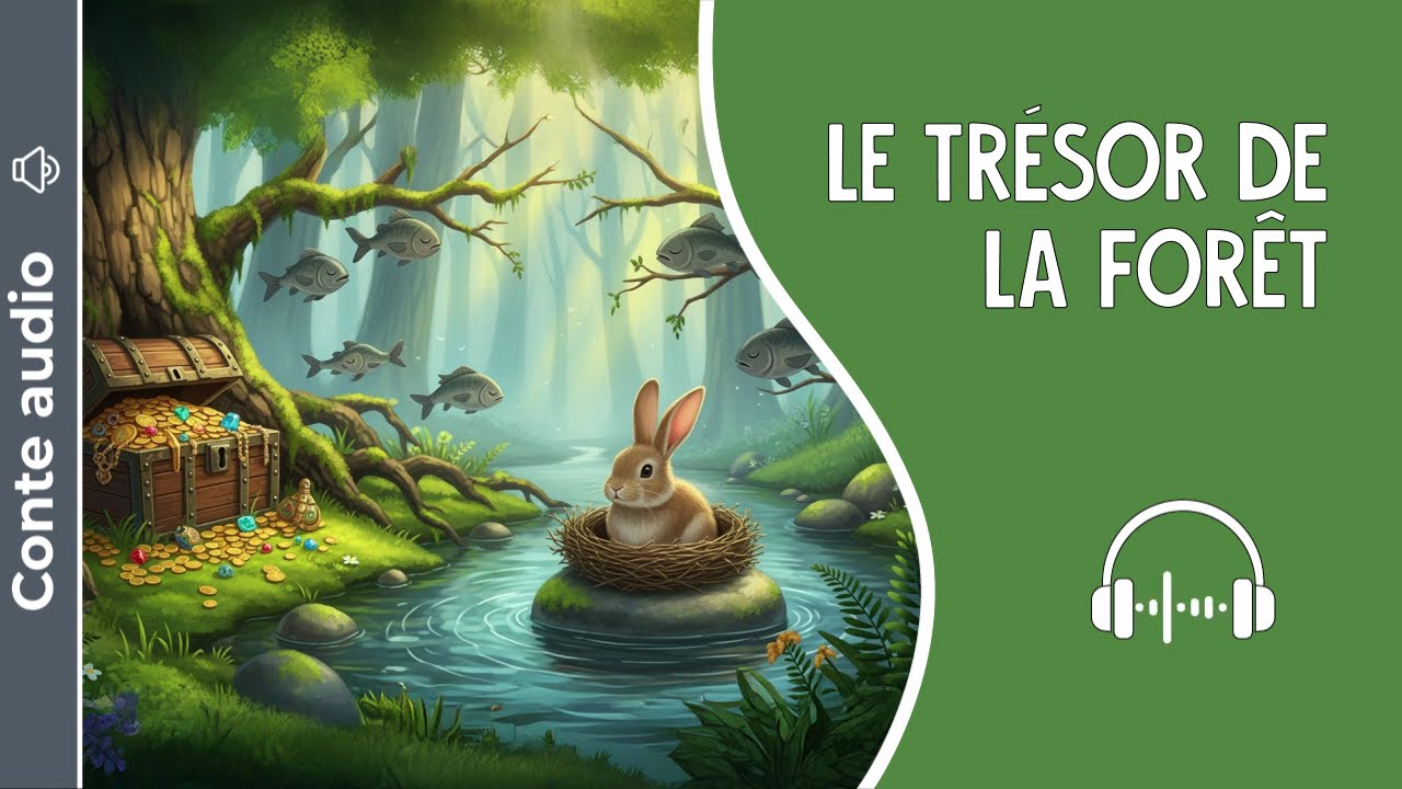 Le trésor de la forêt [Histoire fantastique à écouter pour enfants - 8 min] - Conte et Raconte