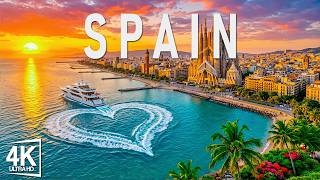 [4K] Spain 2026 🇪🇸 Breathtaking Beaches & Scenic Mountains with Deep House Chill Music