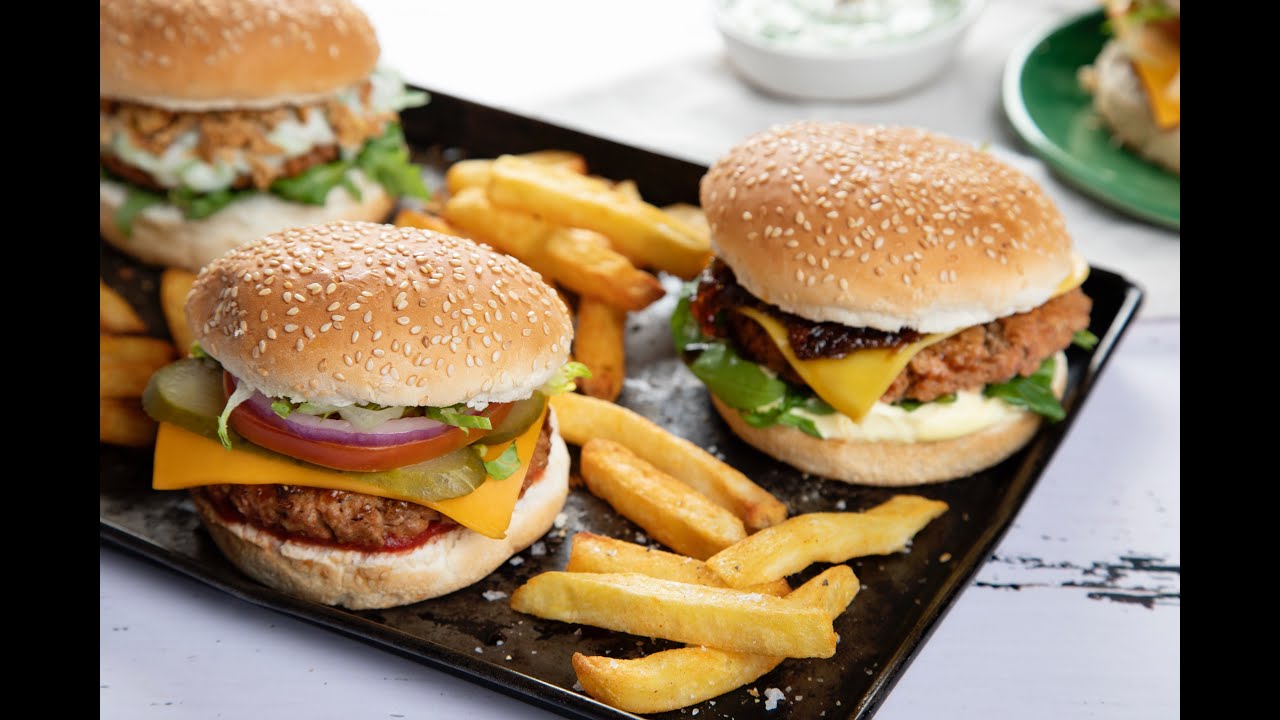 Simple Swops for Meat-free Burgers with 3 moreish topping ideas with Frys